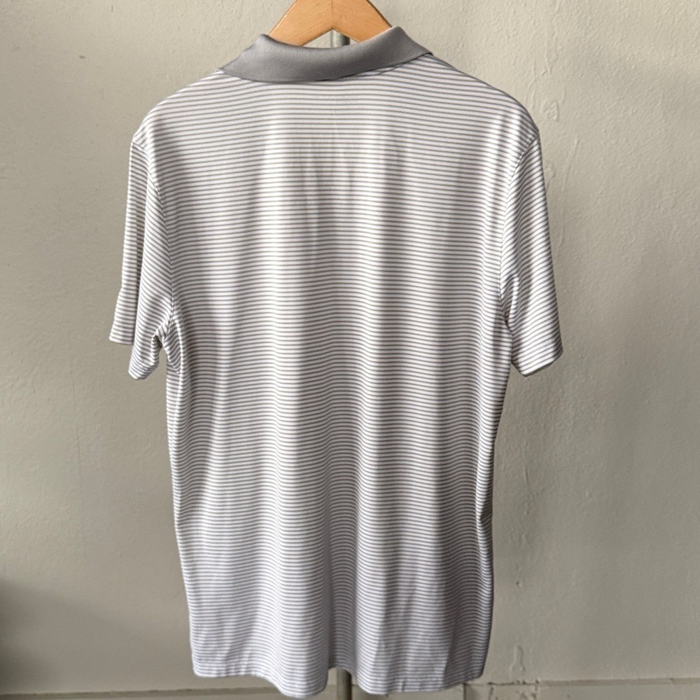 Nike Golf Dri-Fit Striped Polo Size Medium - Picture 4 of 4